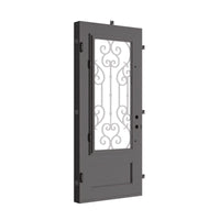 New York with Thermal Break - Single Flat by Pinky’s Iron Doors — home doors, view 4