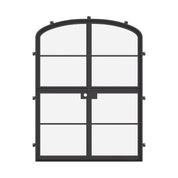 Double Air 4 Dutch doors with arched top and split opening