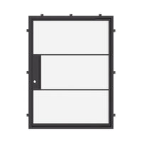 Air 4 Pivot - Flat | Standard Sizes by Pinky’s Iron Doors — home doors, view 5