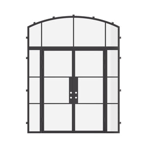Air 4 with Side Windows and Arch Top Window - Double Flat | Standard Sizes
