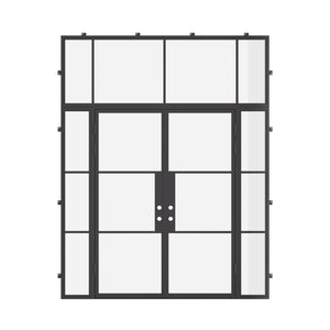 Air 4 with Thermal Break, Side Windows and Flat Top Window - Double Flat | Standard Sizes