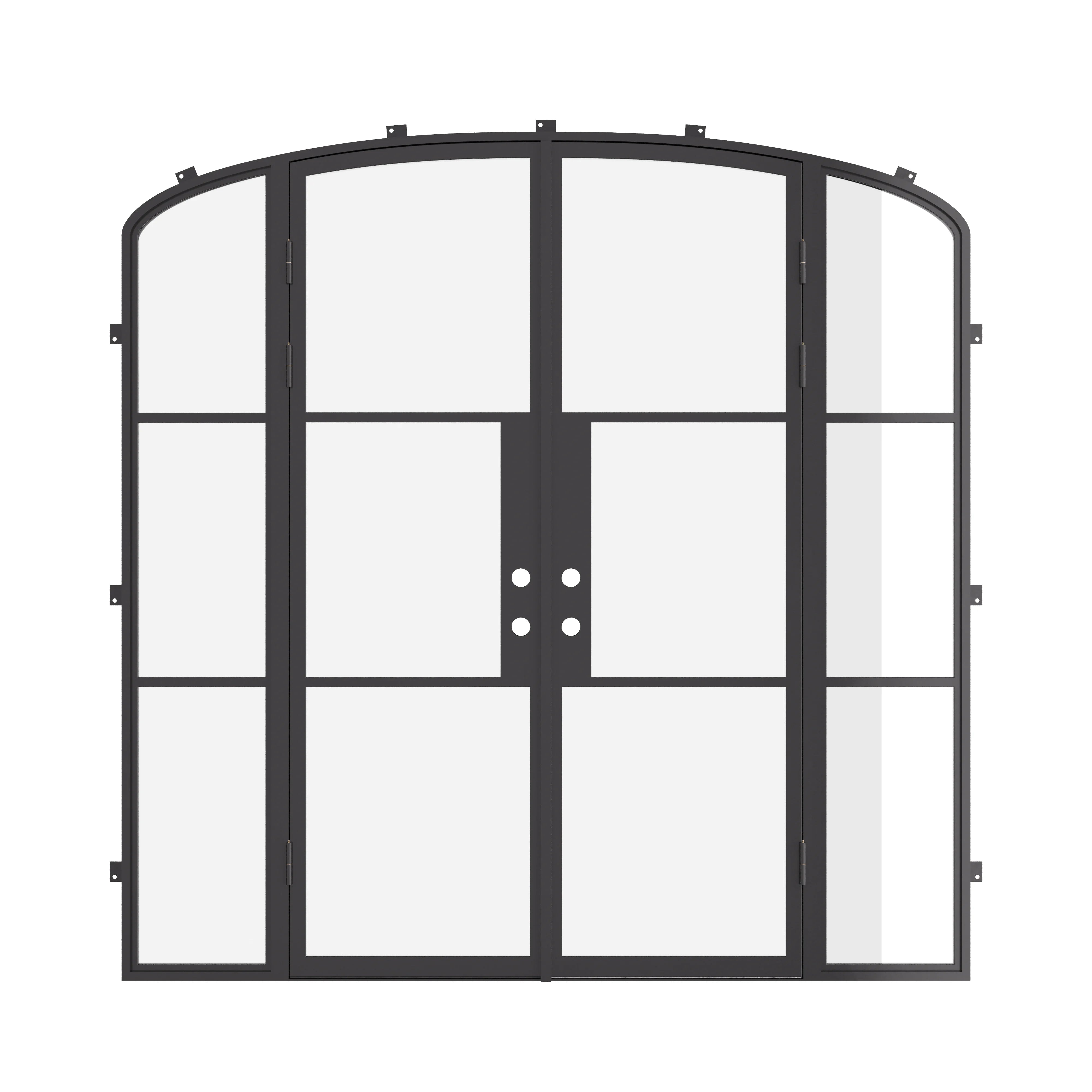 Air 4 mini arch exterior double doors with side windows and strong frame