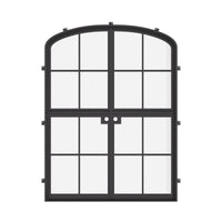 Air 5 Dutch - Double Mini Arch | Standard Sizes by Pinky’s Iron Doors — home doors, view 5