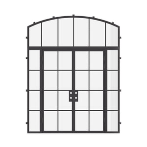 Air 5 with Side Windows and Arch Top Window - Double Flat | Standard Sizes