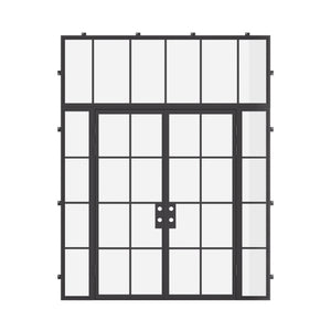 Air 5 with Side Windows and Flat Top Window - Double Flat | Standard Sizes