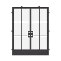 Air 7 - Double Flat | Standard Sizes by Pinky’s Iron Doors — home doors, view 5