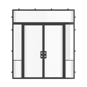 Air Grand with Thermal Break, Side Windows and Flat Top Window - Double Flat | Standard Sizes