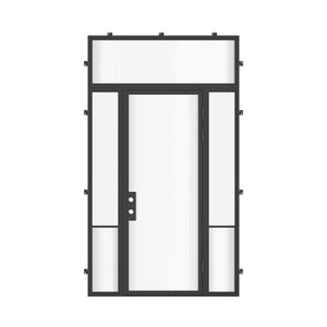 Air Grand with Thermal Break, Side Windows and Flat Top Window - Single Flat | Standard Sizes