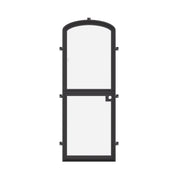 Exterior Dutch steel door with mini arch frame.