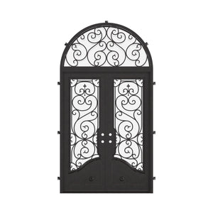 Beverly with Full Arch Top Window - Double Flat | Standard Sizes