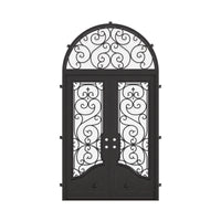 Beverly with Full Arch Top Window - Double Flat | Standard Sizes