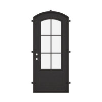 Bristol with Thermal Break - Single Arch by Pinky’s Iron Doors — home doors, view 5