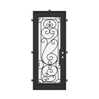 Hills with Thermal Break - Single Flat by Pinky’s Iron Doors — home doors, view 5