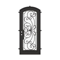 Miracle - Single Flat | Standard Sizes by Pinky’s Iron Doors — home doors, view 5