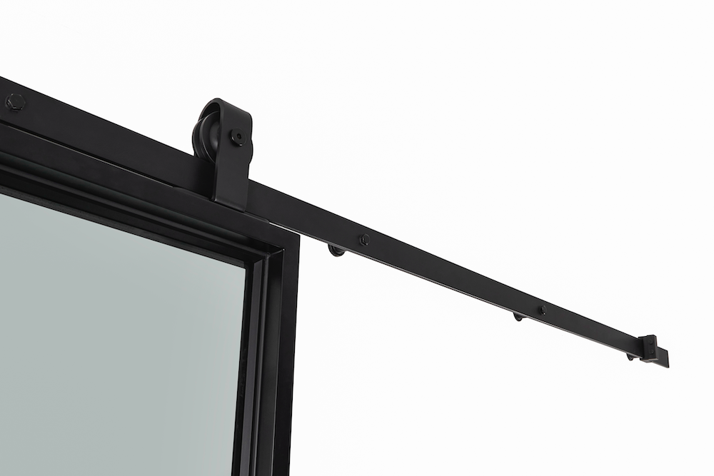 Barn Door Track Closeup Photo