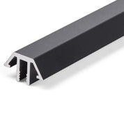 steel window t-bar closeup