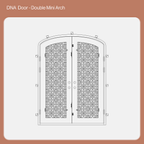 DNA' Door - Double Mini Arch | Customize