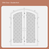 DNA' Door - Double Arch | Customize