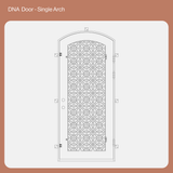 DNA' Door - Single Arch | Customize
