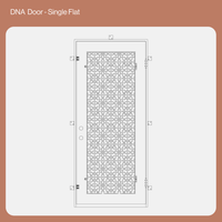 DNA' Door - Single Flat | Customize