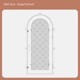 DNA' Door - Single Full Arch | Customize
