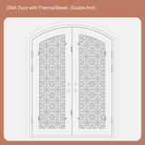 DNA' Door with Thermal Break - Double Arch | Customize