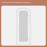 DNA' Door with Thermal Break - Single Arch | Customize