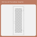 DNA' Door with Thermal Break - Single Flat | Customize