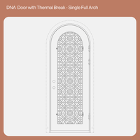 DNA' Door with Thermal Break - Single Full Arch | Customize