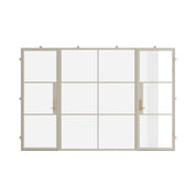 Air 4 - Dual Single with Middle Fixed Panel Flat | Customize