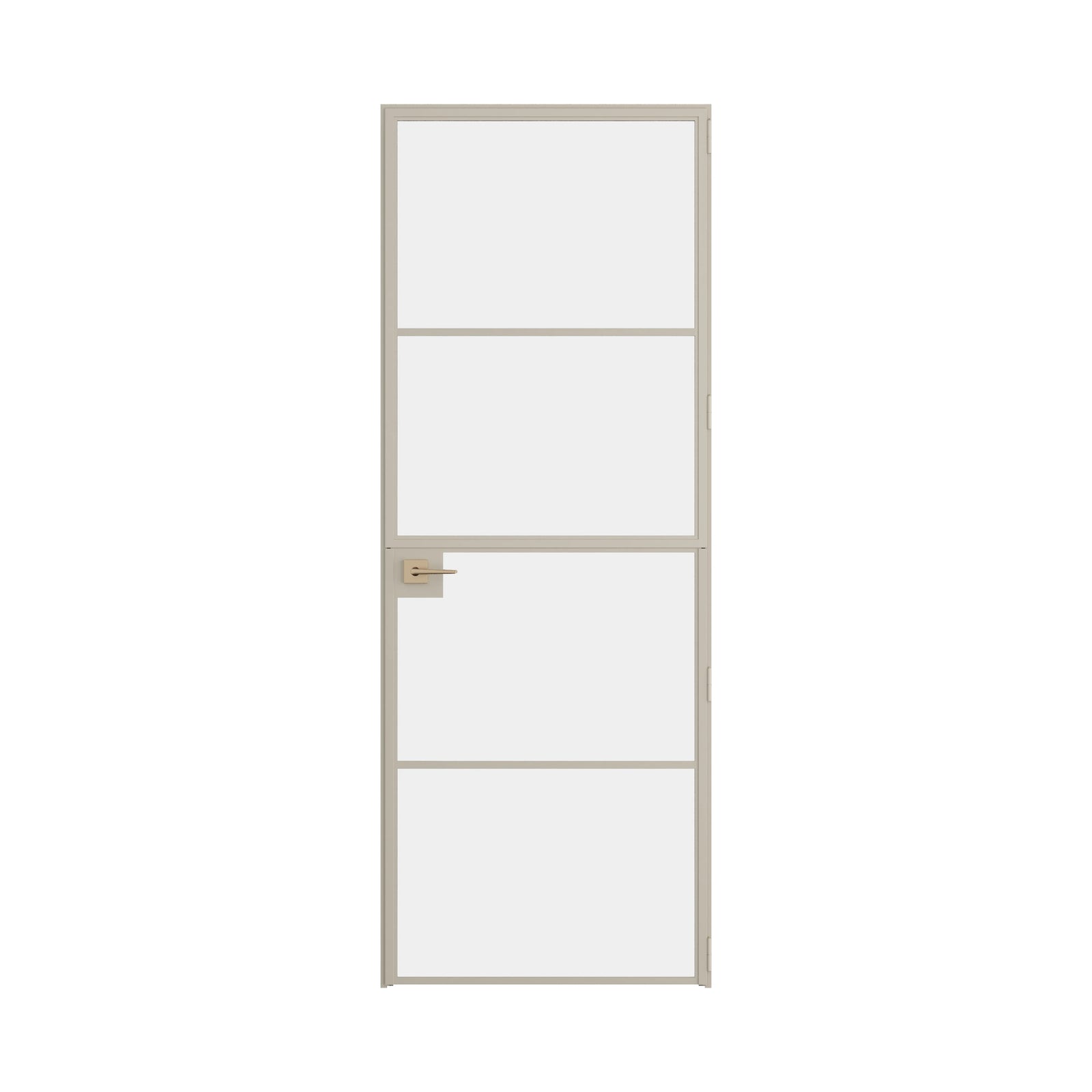 Pinkys Air 4 interior steel door, single, flat, Dutch, closed