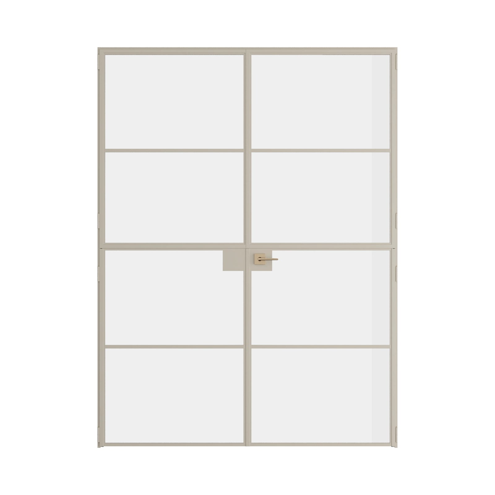 Pinkys Air 4 interior steel door, double, flat, Dutch, closed