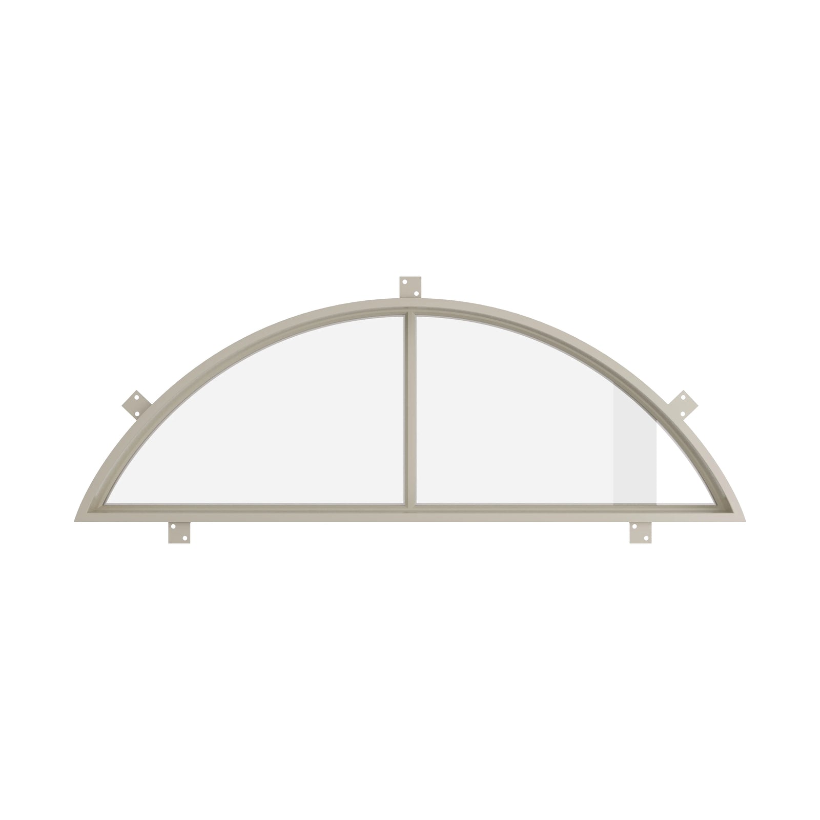 Pinkys Air 4 steel door, with a full-arch top window