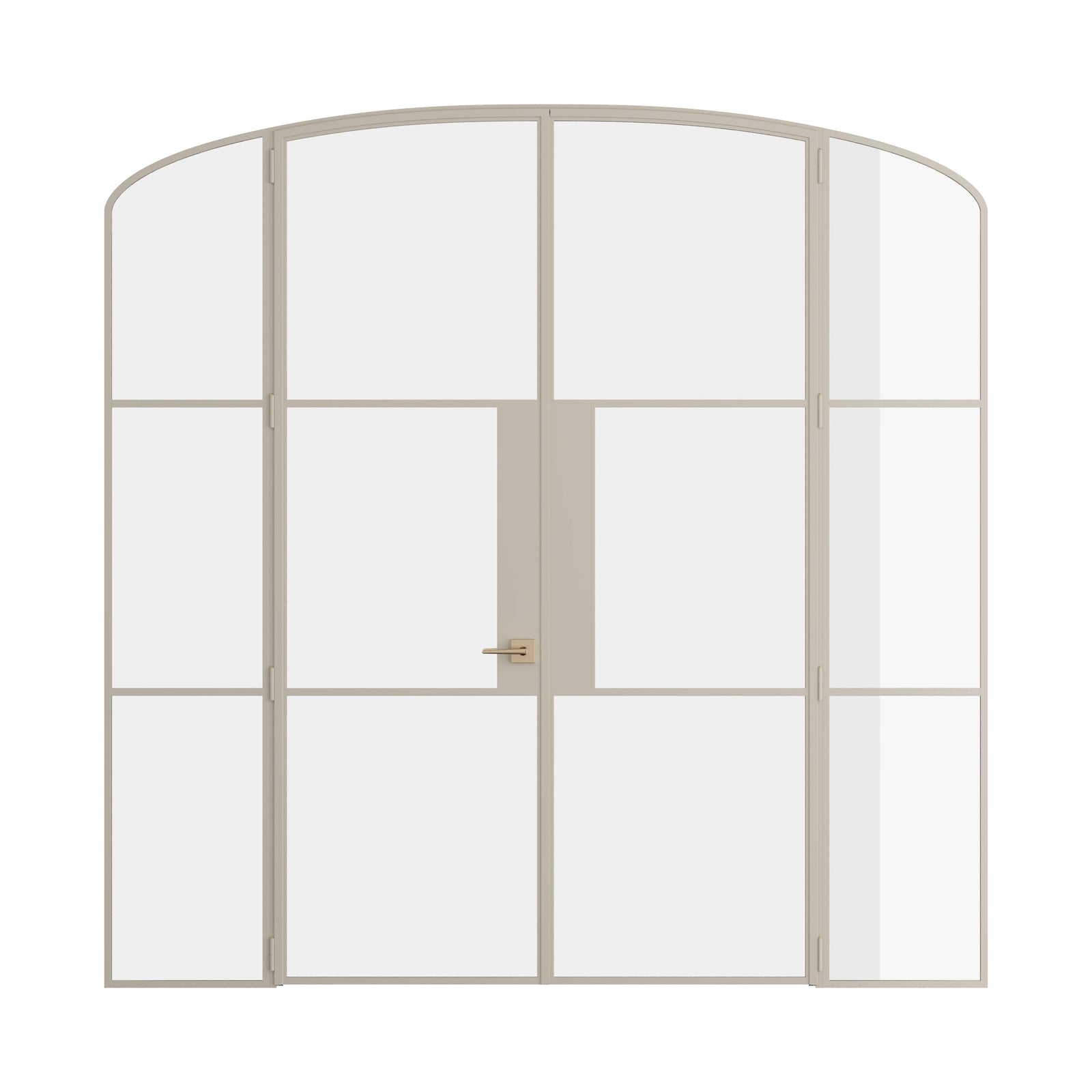 Pinkys Air 4 interior steel door, double, mini arch, closed