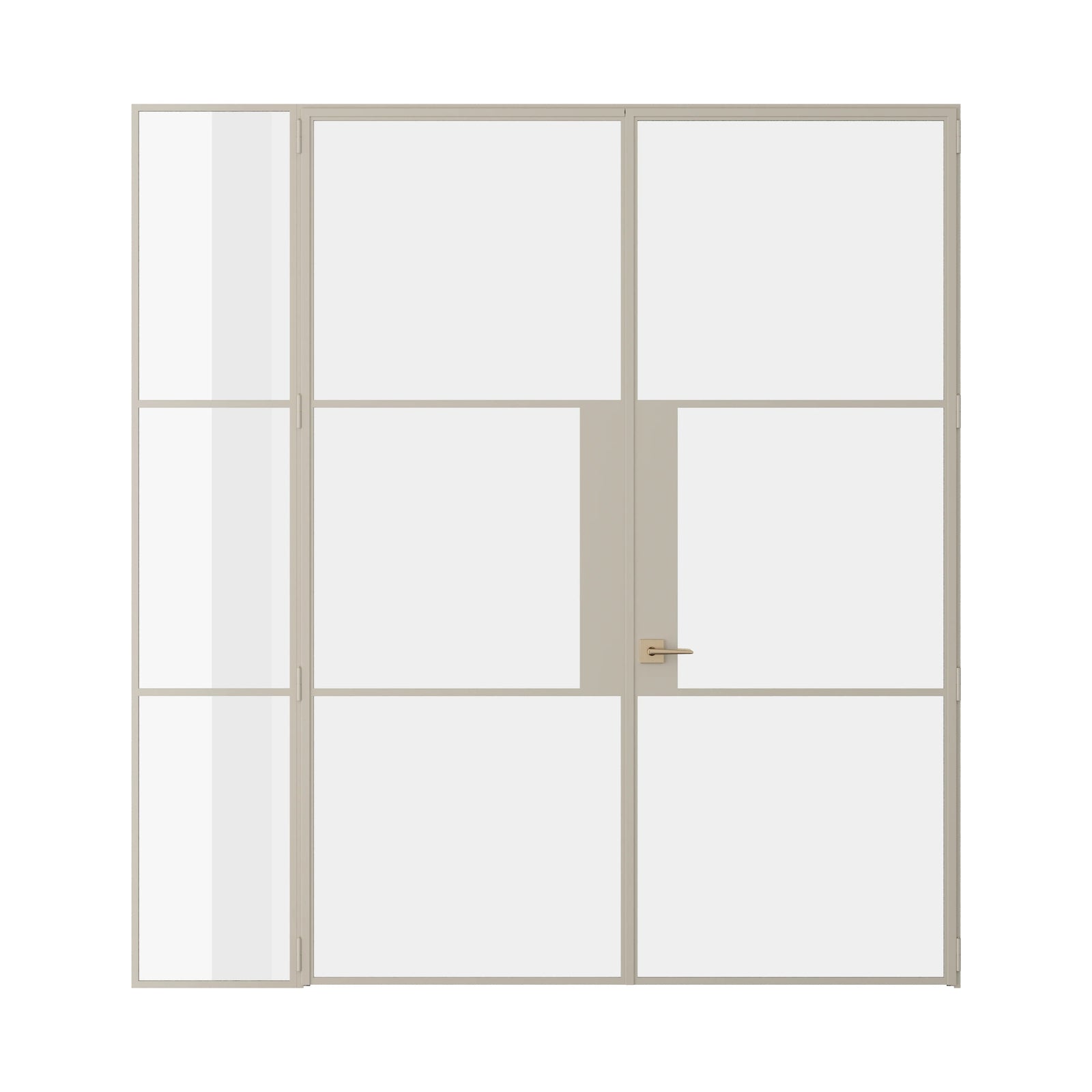 Pinkys Air 4 interior steel door, single, double, flat, closed
