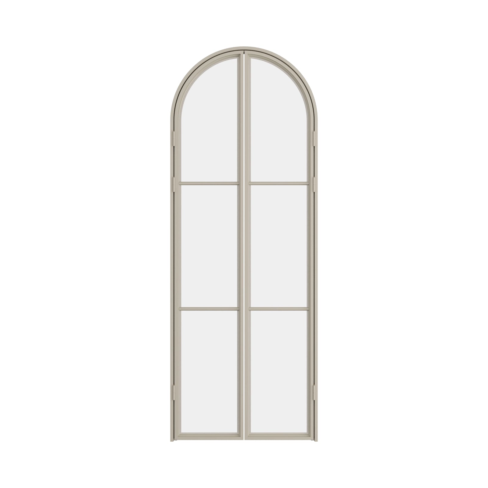Pinkys Air 4 steel door, double, full arch, closed