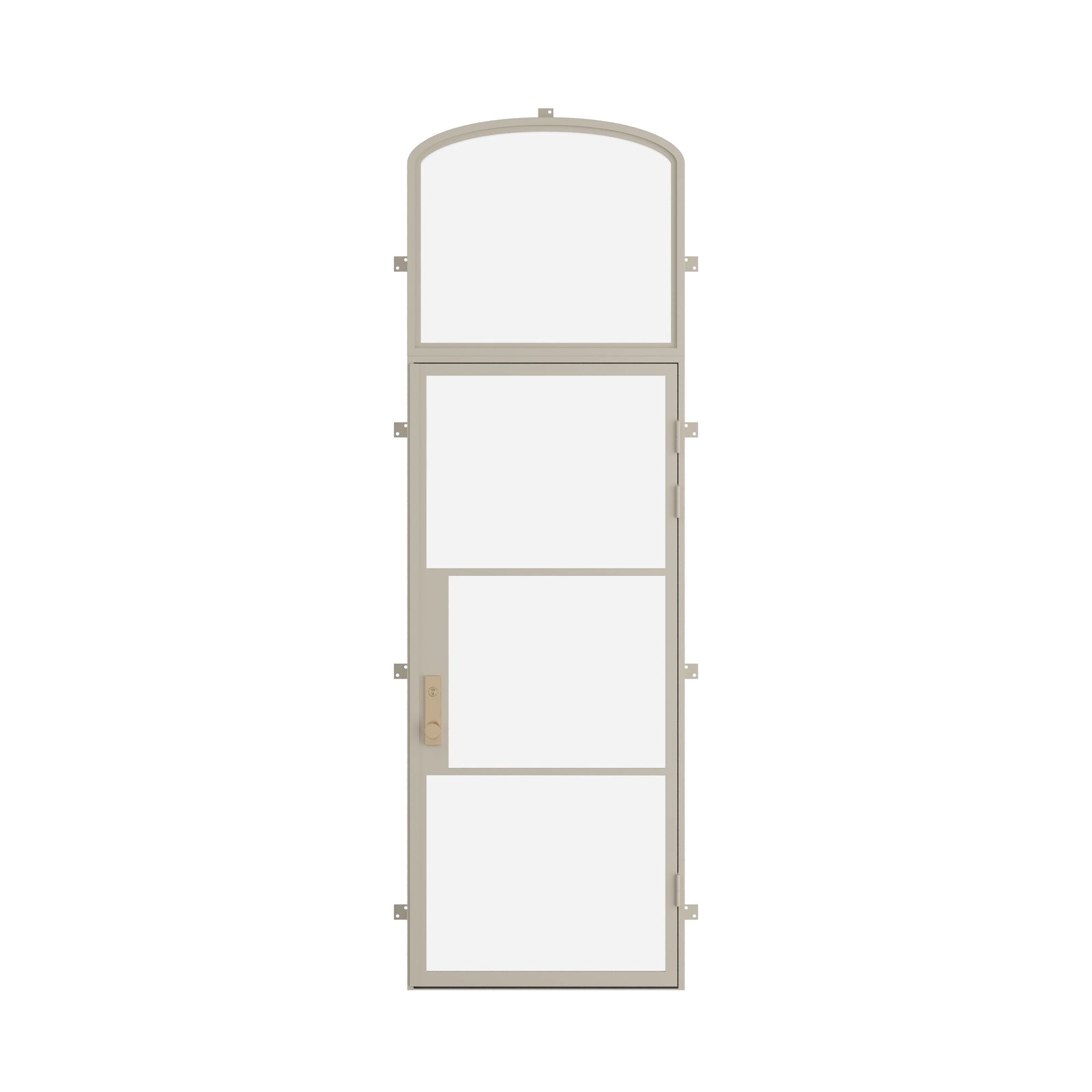 Pinkys Air 4 steel door, with a mini-arch top window