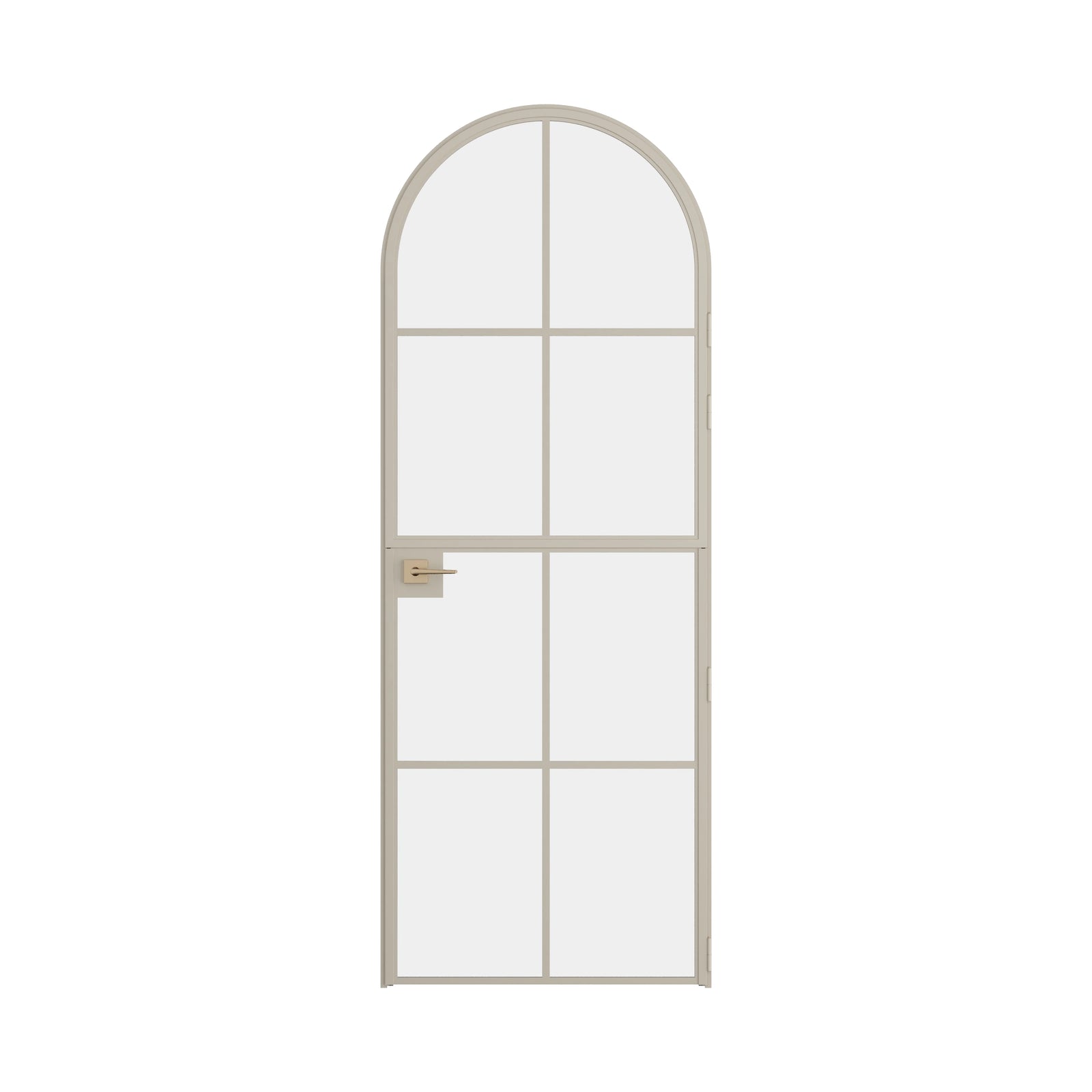 Pinkys Air 5 interior steel door, single, full arch, Dutch, closed