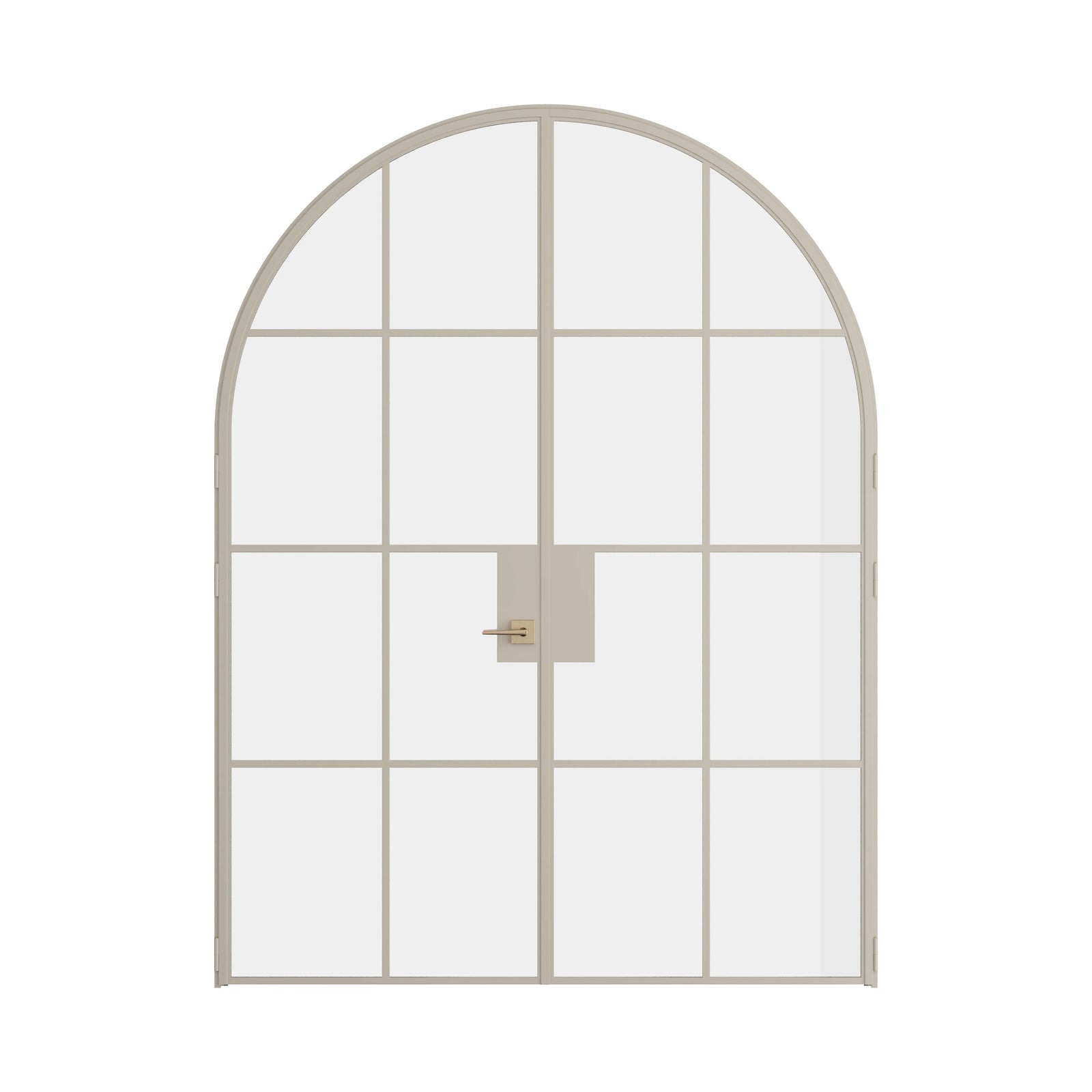 Pinkys Air 5 interior steel door, double, full arch, closed