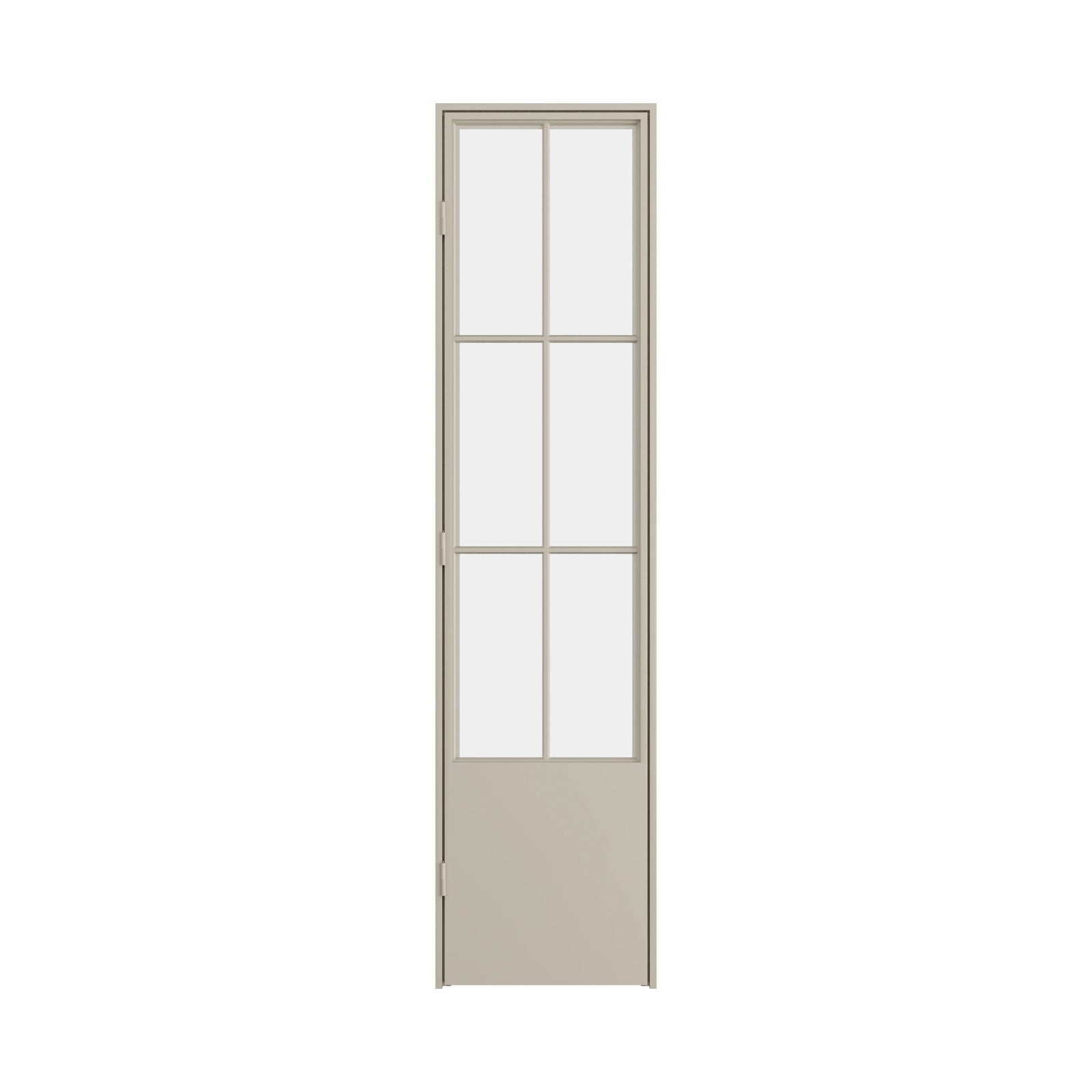 Pinkys Air 5 steel door, single, flat, closed