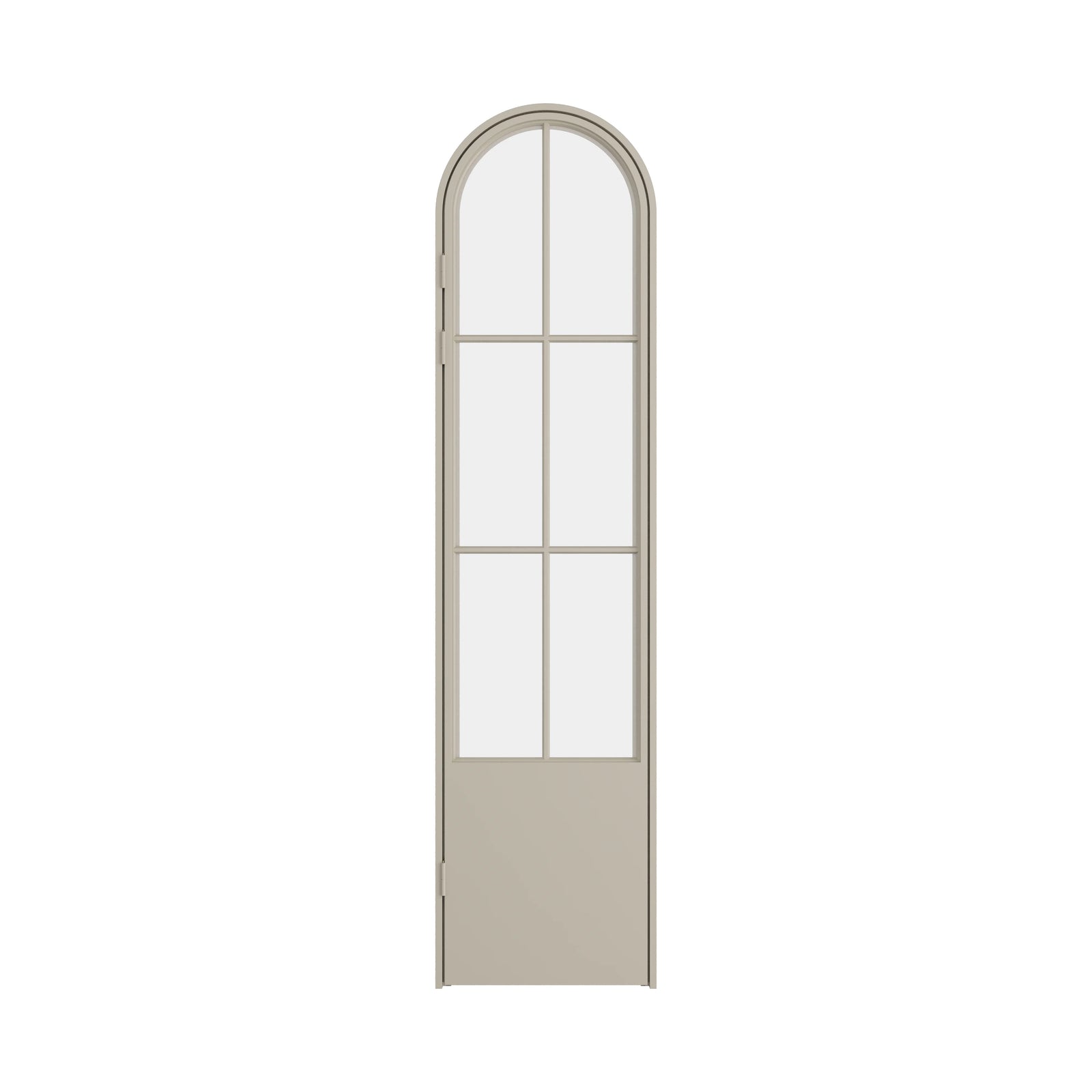 Pinkys Air 5 steel door, single, full arch, closed