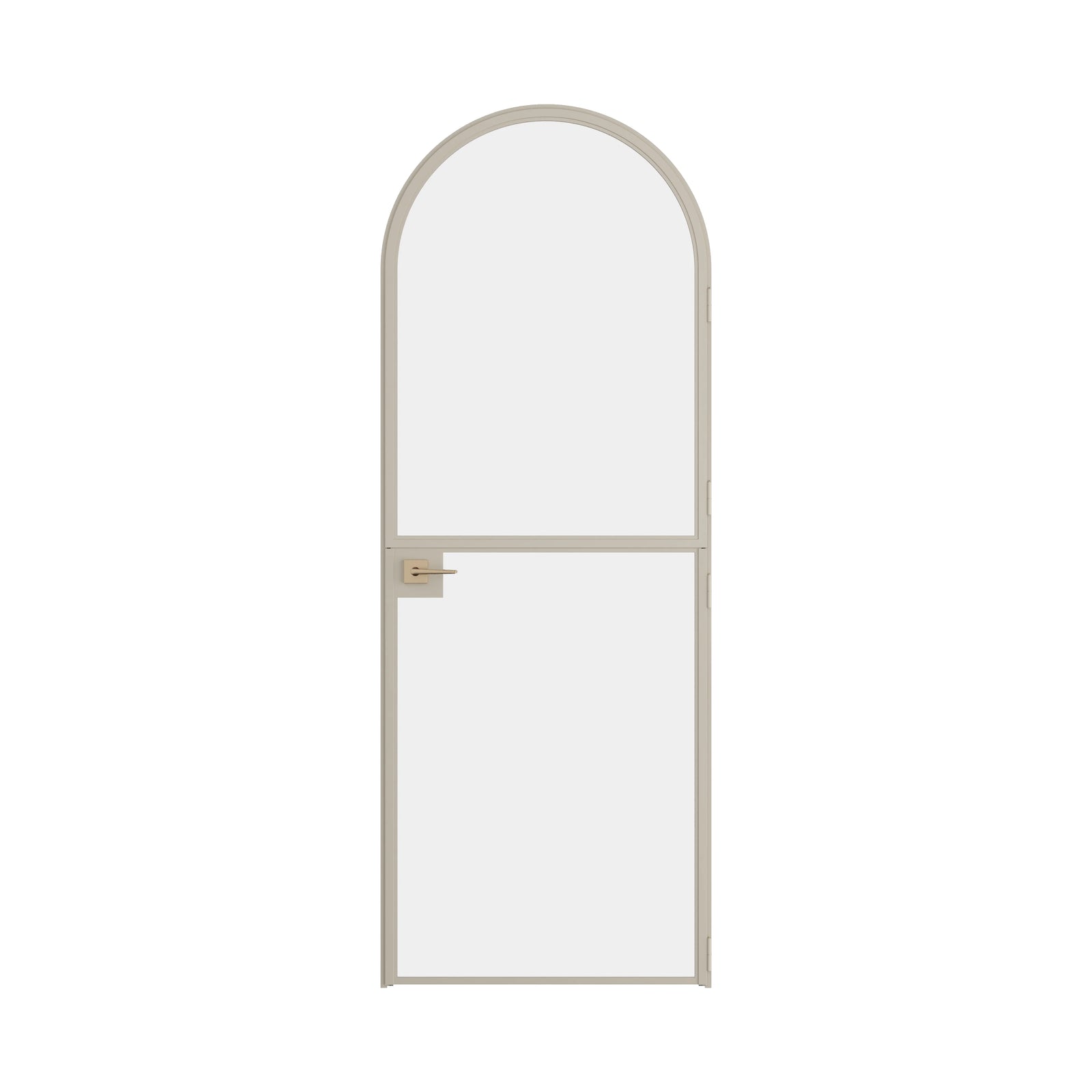 Pinkys Air Lite interior steel door, single, full arch, Dutch, closed