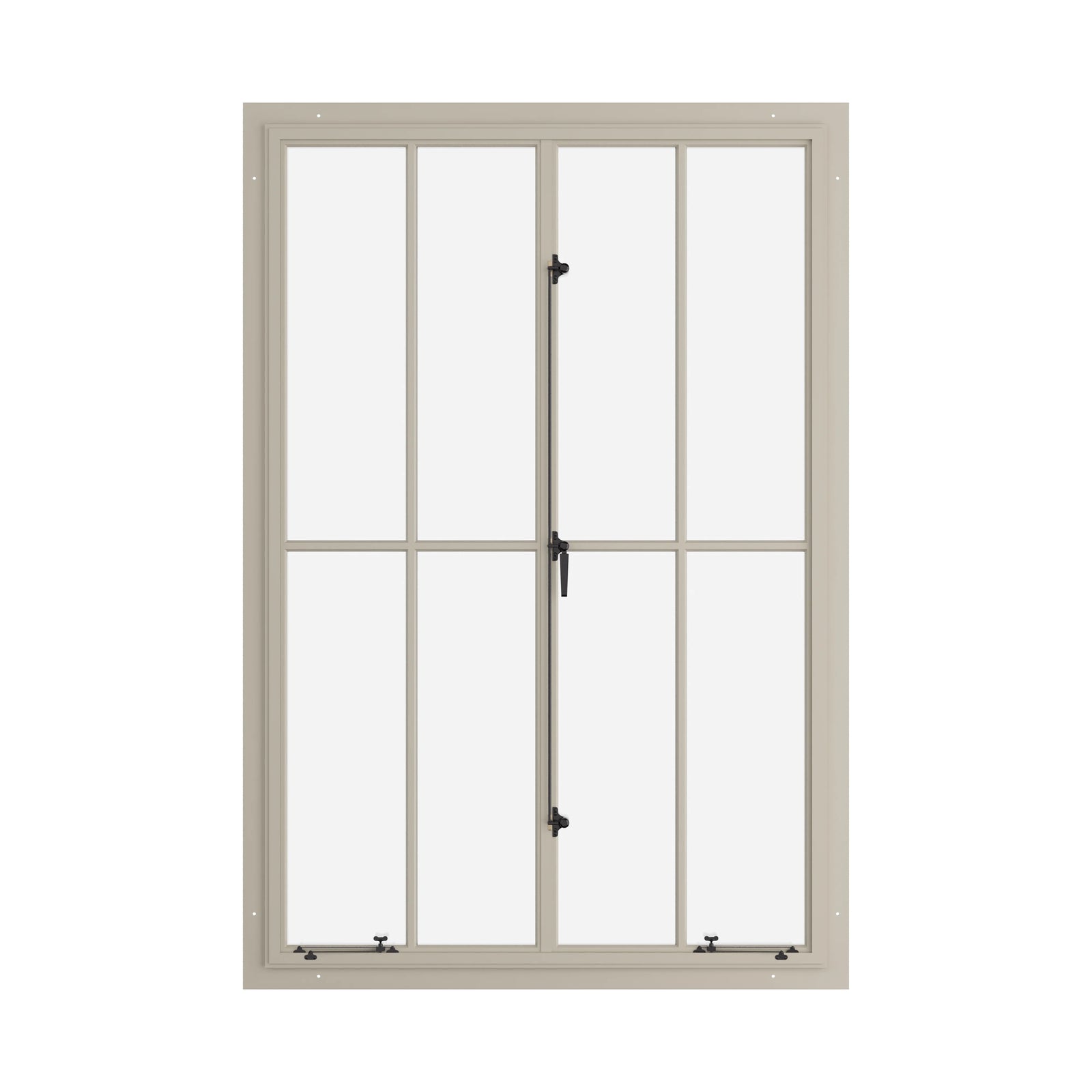 Pinkys Air Window, double, casement, portrait, closed