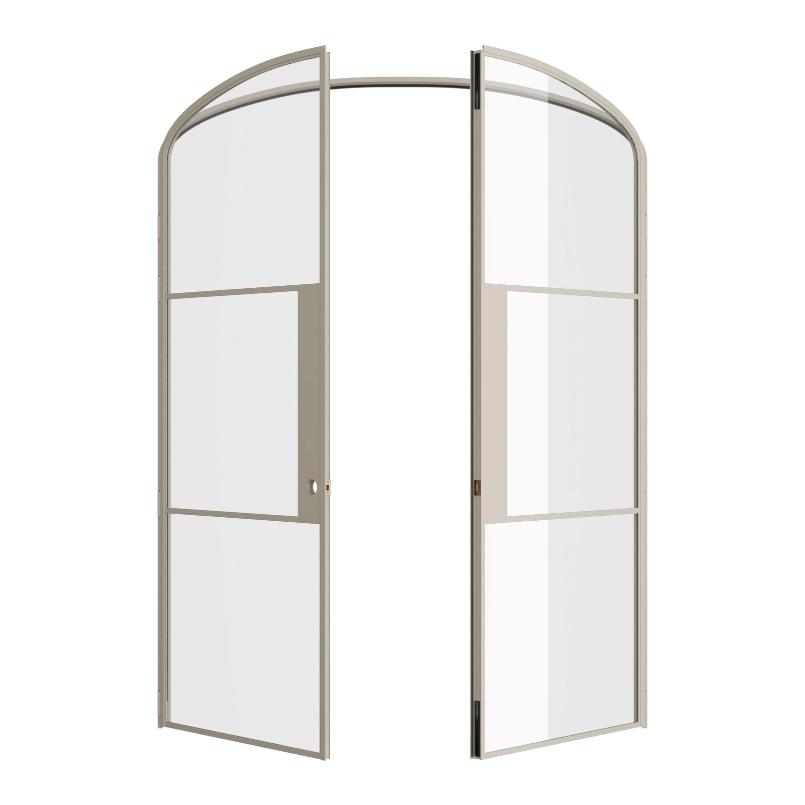 Pinkys Air 4 interior steel door, double, mini arch, open