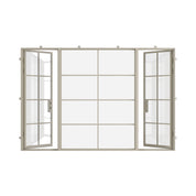 Air 5 with Thermal Break - Dual Single with Middle Fixed Panel Flat | Customize