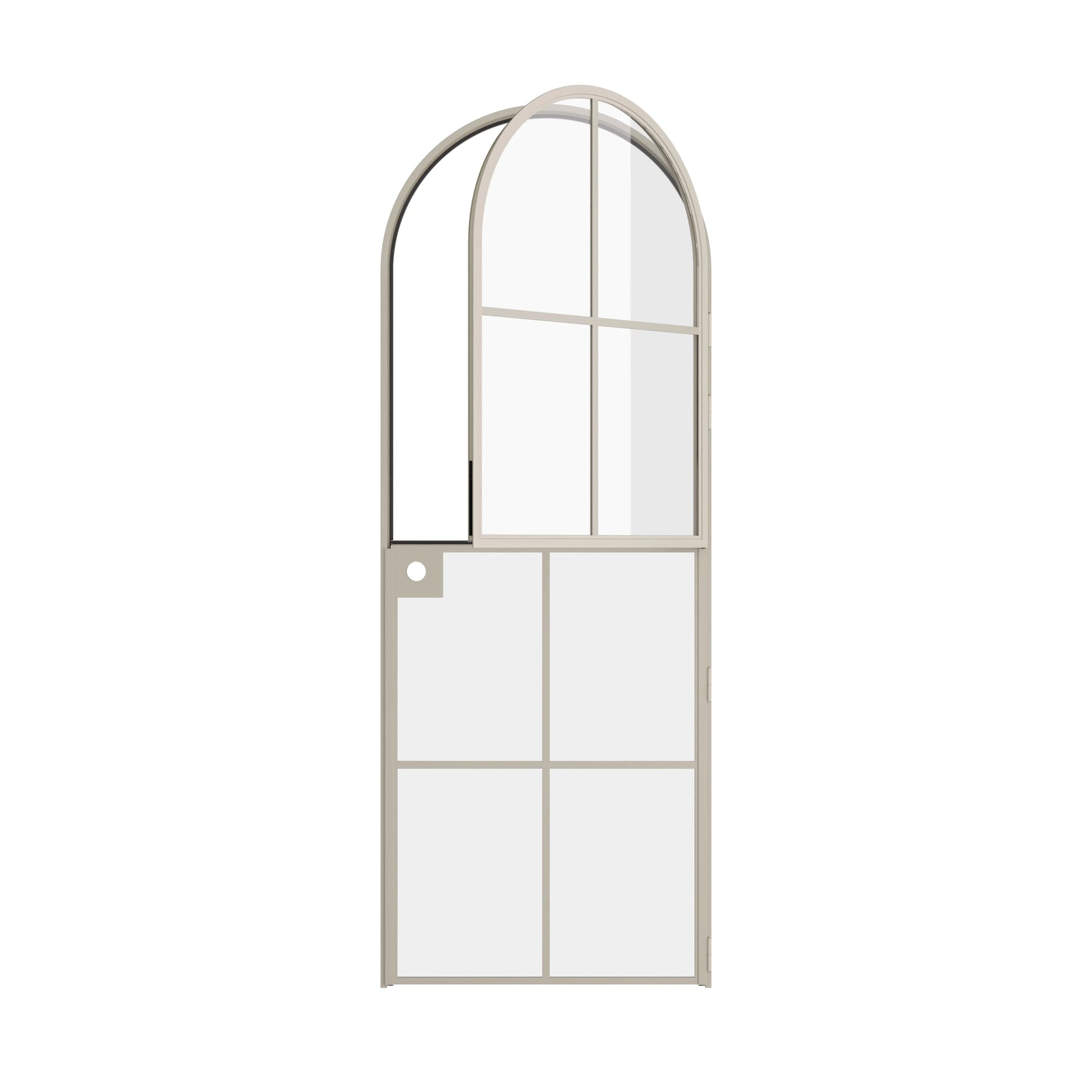 Pinkys Air 5 interior steel door, single, arch, Dutch, open