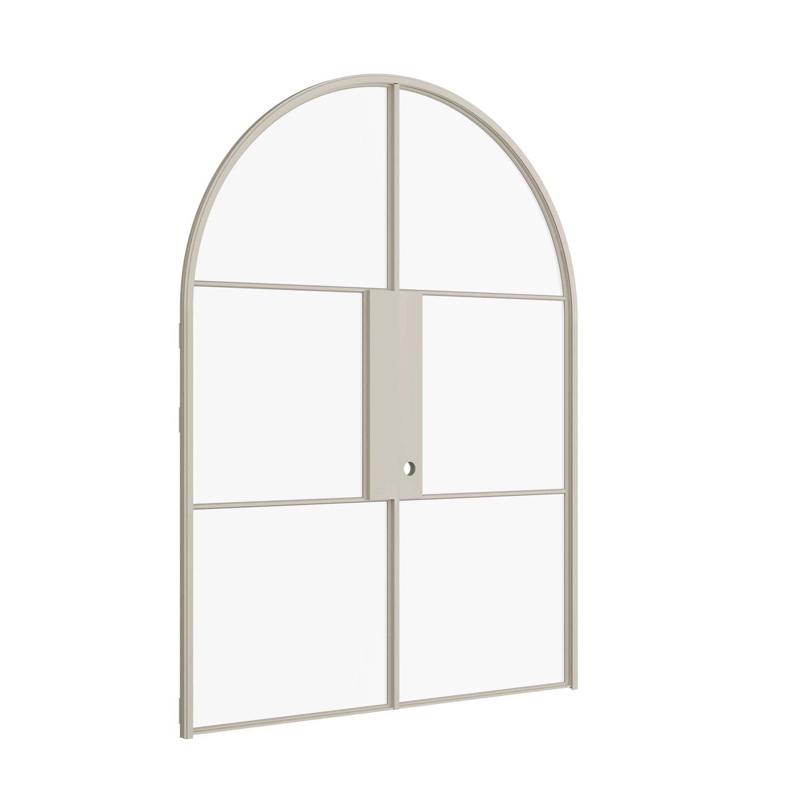 Pinkys Air 4 steel door, double, full arch, closed