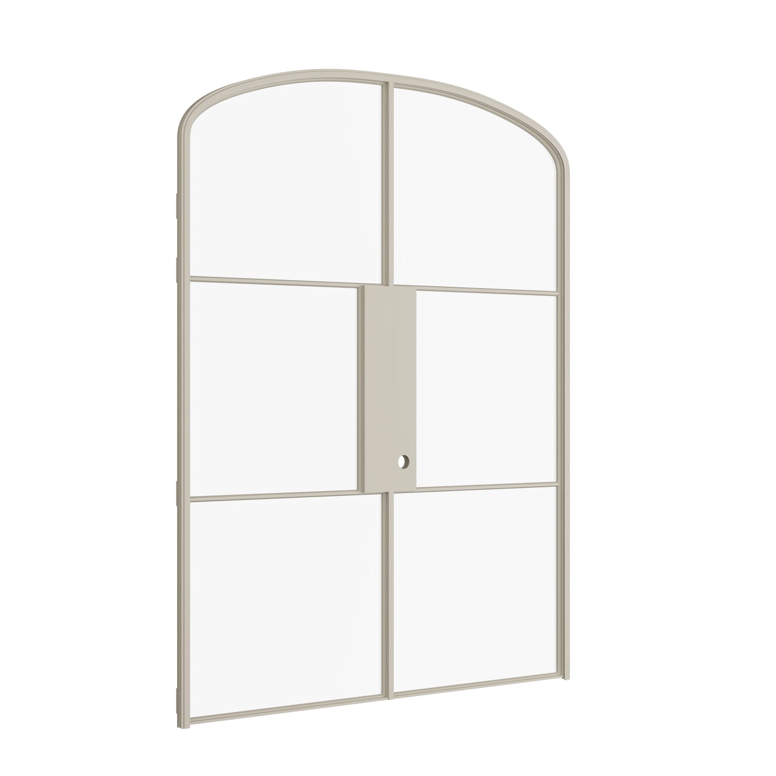 Pinkys Air 4 interior steel door, double, arch, closed