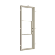 designer entry door in Casual Khaki