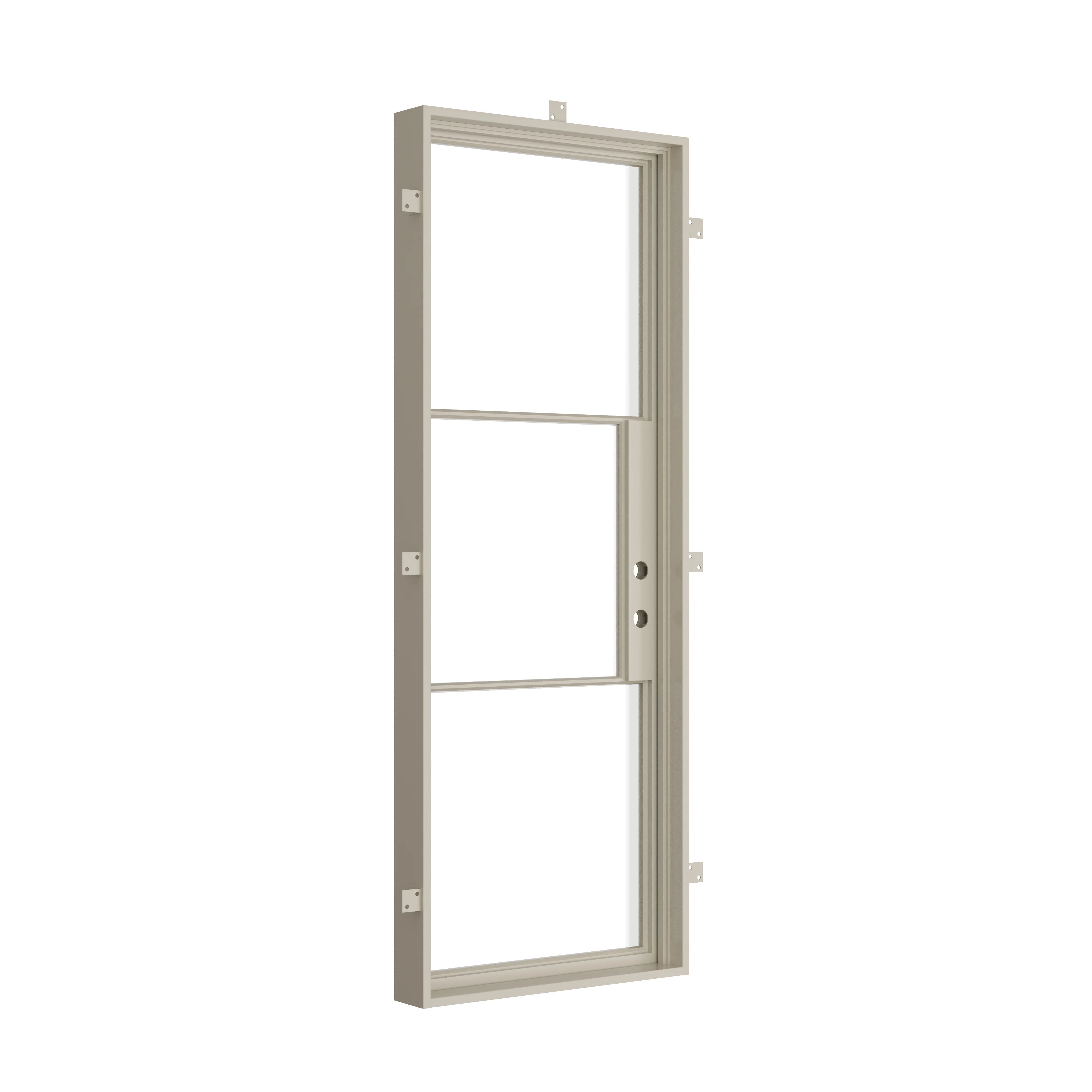 designer entry door in Casual Khaki